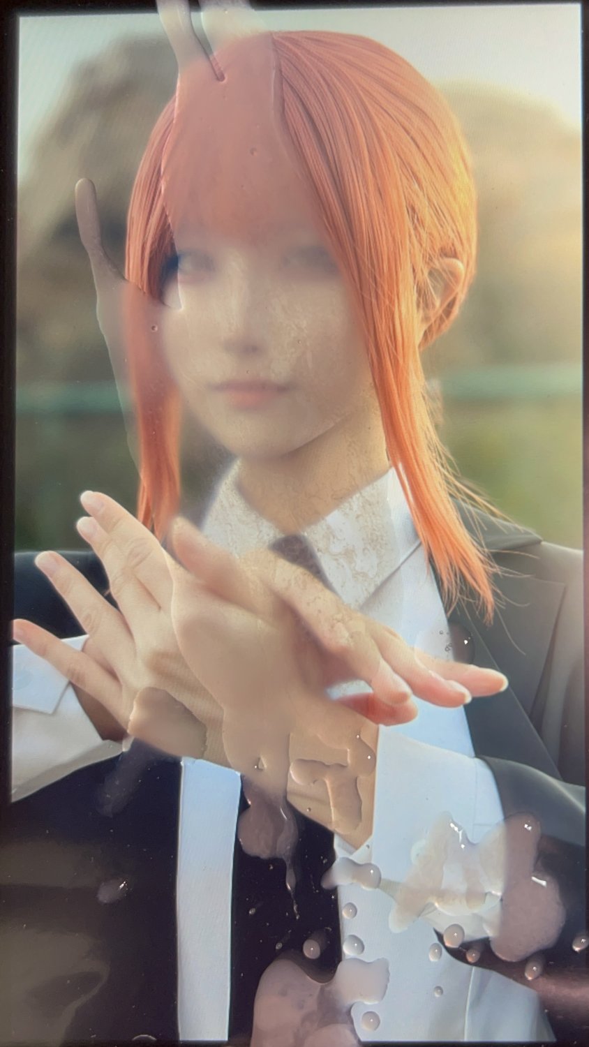 マキマ コスプレイヤー ぶっかけ makima cosplay cumtribute ChainsawMan #sneti2Ll