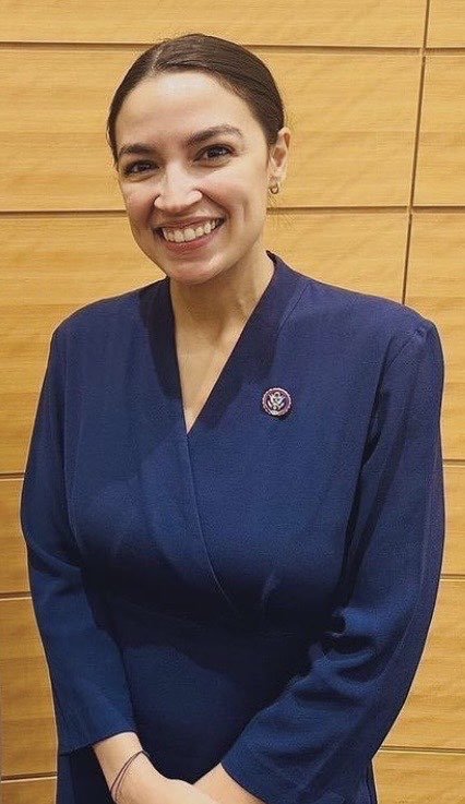 Alexandria Ocasio Cortez- this sexy ass mamacita needs those milk wagons motorboated. #Lhhzuuui